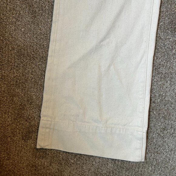 BNWT Triarchy Wide Leg Off-White Denim, Size 26 - Picture 5 of 10